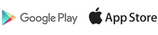 Google Play & Apple App Store Logo